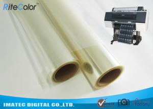 China One-Side Coated Inkjet Film Roll , Eco Solvent Inkjet Transparency Film wholesale