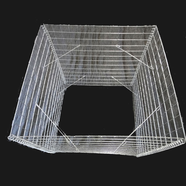 Decorative Welded Stone Fence Galfan Gabion Mesh