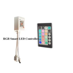 Smart Wifi LED Controller Tuya Waterproof Ip20 RGB Controller With Remote Led