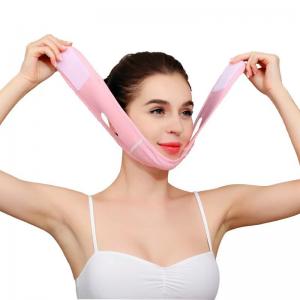 China Adjustable Facial Cheek V Shape Lifting Bandage  reusable  Beauty V Shape faciem belt facial straps chin strap  for young look wholesale