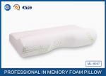 Home Standard Size Curved Memory Foam Pillow For Neck Pain And Side Sleeper