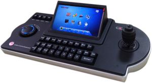 China PE5128ST IP PTZ keyboard Controller For IP Camera Decoding &amp; Control, with inner screen to display,1ch HDMI Output wholesale