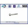 DIN931 933 Hot Dip Galvanized Railway Bolt with 8.8 Grade 45# Steel material for sale