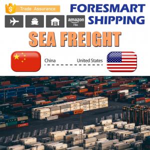 20FT 40FT 40HQ LCL Sea Freight Shipping To USA From China