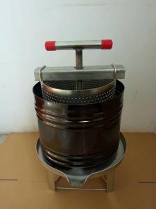 China hot sell honey machine stainless steel bee wax press price with splash collar wholesale