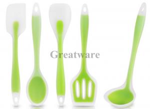 China 5-Piece Heat-Resistant Silicone Cooking Utensil Set wholesale