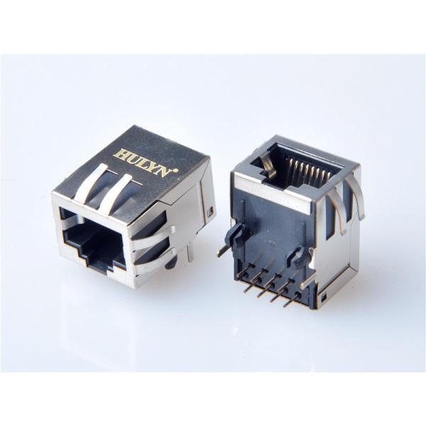 HULYN RJ45 Shielded RJ45 Modular Jack Connector,with LEDs, 1x1 Ports,RJ45 connector