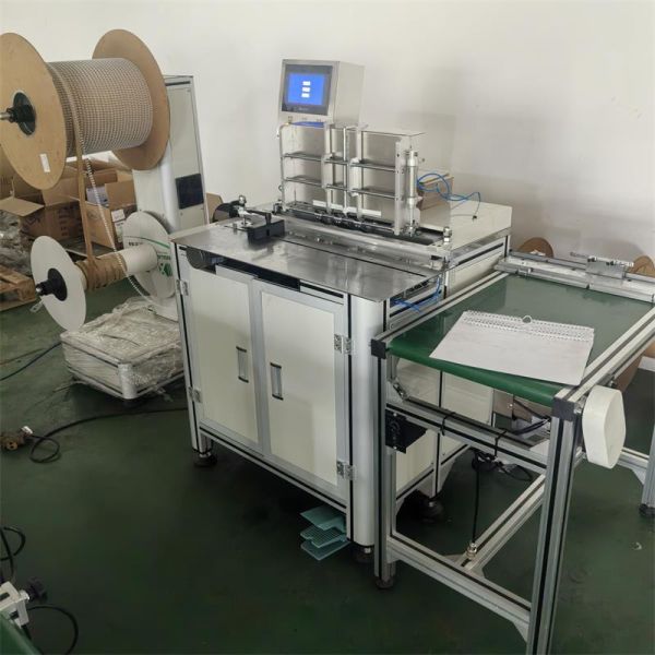Quality Double Loop Spool Inserting Closing Machine Calendar Spiral Book Binding Machine Double Spring Wire Closing Binding Machine Equipment for sale