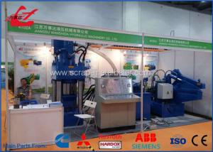 China Cast Iron Sawdust Briquette Machine , Metal Briquetting Press Machine PLC Control Y83-3150 wholesale