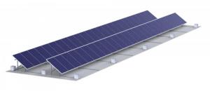 China Adjustable Solar Panel Ground Mounting Systems Racking 10 30 Tilt Angle High Corrosion Resistance on sale