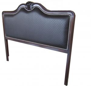 China Luxury Hotel Style Headboards , Solid Wood Commercial Bedroom Headboard Furniture wholesale