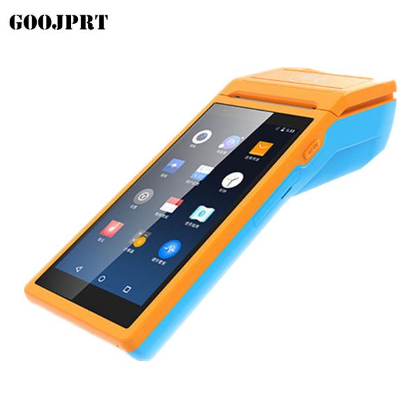 Quality POS Terminal PDA With Wireless Bluetooth& Wifi Android System with Thermal Printer Built-in and Barcode Scanner for sale