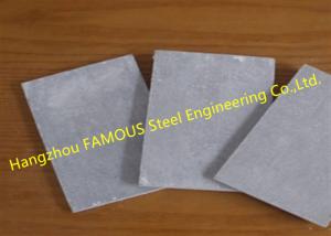 China Moisture Proof Grey Fiber Reinforced Cement Board , 3.5mm High Density Fiber Cement Board wholesale