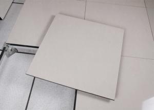 China Fireproof Computer Room Floor Tiles Anti - Static Raised Floor Panels Ceramic Finish wholesale