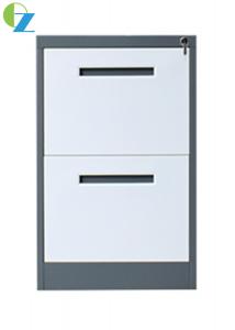 China 2 Drawer Vertical Steel Filing Cabinets Office Furniture A4 & F4 Folders wholesale
