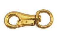 China Swivel Eye Brass Snap Hook Round Eye Bolt Snap Hook Tie Snap Hook wholesale