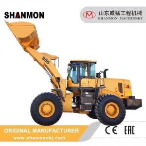 China 956 Front Wheel Loader With Front Mount Bucket And 4 Wheels Drive wholesale