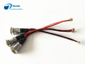 China Custom Power Cables Lemo 0B 2 Pin Socket To Hirose Camera Cables wholesale