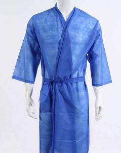 China SMS Nonwoven Spa Disposable Kimono Robe wholesale