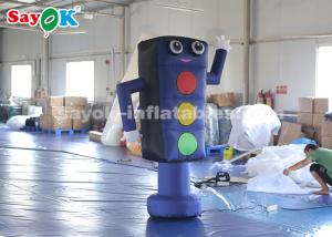 China Promotion Inflatable Cartoon Characters 2m Traffic Light Model CE wholesale