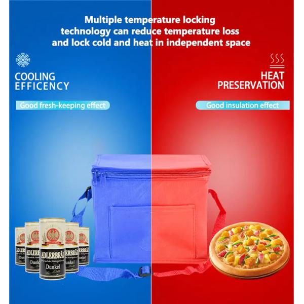 Leakproof Portable Canvas Cooler Bag , Reusable Canvas Insulated Tote