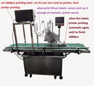 China 60Hz 900W Automatic Hang Tag Print And Apply Labeling Systems Applicators on sale