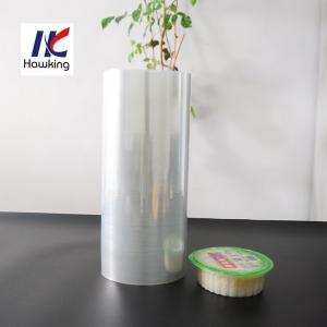 China Customized 1100mm 800m Heat Seal Lidding Film Roll Stock For Food Packaging on sale