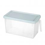 China KingWell Rectangle Fridge Stackable Plastic Storage Box Containers wholesale
