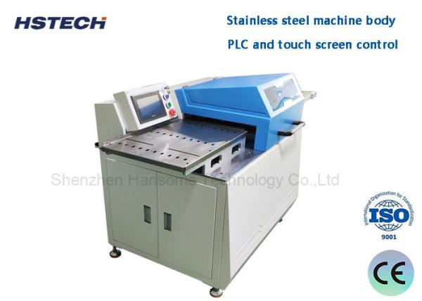 Quality Automatic Batch PCB Cutting Equipment 360mm Width With Touch Screen Control Automatic Batch LED Separating Machine for sale