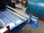 Durable Metal Iron Roofing Sheet Roll Forming Machine For Colored Steel Use