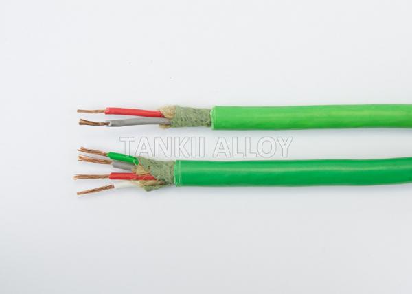 Quality Thermocouple Wire Type K J T Insulate Cable Mineral Insulated Heating Cable 24 Awg Ptfe / Fiber Glass / Pvc / Pfa for sale