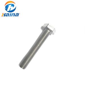 China High Strength DIN931 Type Stainless Steel/carbon steel 316 304 hex Bolts wholesale