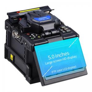 China FTTH G 657 Fusion Fiber Optic Splicer With Fiber Cutter Cleaver wholesale