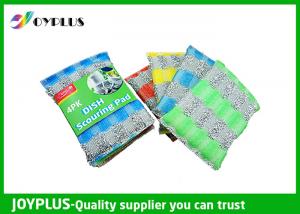 China Durable Non Abrasive Scouring Pad , Dish Cleaning Scrubber Nylon / Sponge Material wholesale