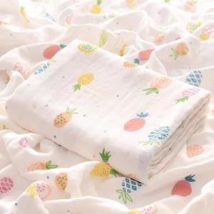 Breathable Solid Color Swaddle Blankets Multiple Use For Unisex Babies