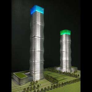 Scale Acrylic Model Architecture 1/500 Conceptual Design OEM