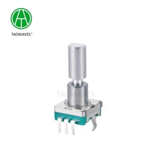 Rotary Encoder with Reset Function and Durable Control Knob for Audio Systems