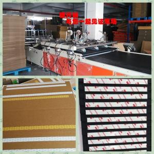 China Corrugated Carton Box Folder Gluer Machinery 18KW 380V For Zipper Shipping Boxes wholesale