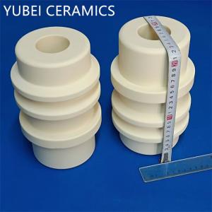 China Alumina Ceramic Thread Tube 99% Al2O3 Alumina Tube 1600℃ working temperature wholesale