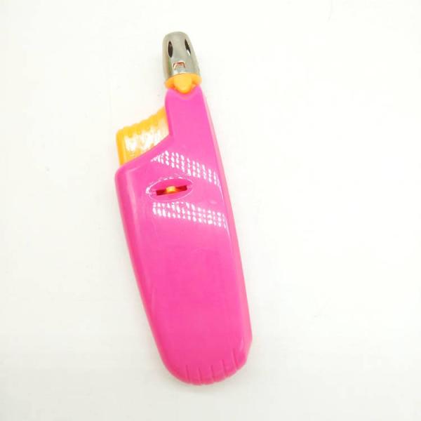 Kitchen Electronic Gas Flame Fold Type Fire Custom Mini BBQ Camping Lighter DY-B005