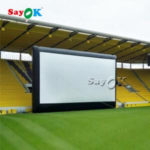 China Inflatable Projector Screen Advertisement Commercial I10m Blow Up Projector Screen on sale