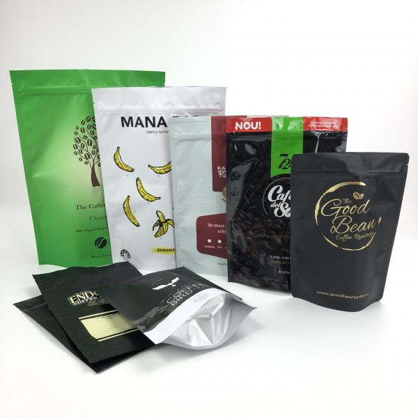 100g/200g/500g/1kg Factory price tea packaging kraft paper bag for coffee bags materials luxury