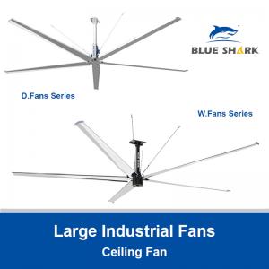 China Large Industrial Fans, industrial hvls ceiling fan,  Warehouse fans, wholesale