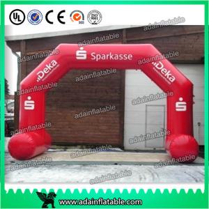 China Logo Printing Dragon Shaped Red Inflatable Arch Archway 7 * 4m Custom Inflatable Arch wholesale
