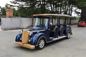 China Metal Body 5KW AC Motor Vintage Golf Carts 8 Passenger Classic Electric Car wholesale