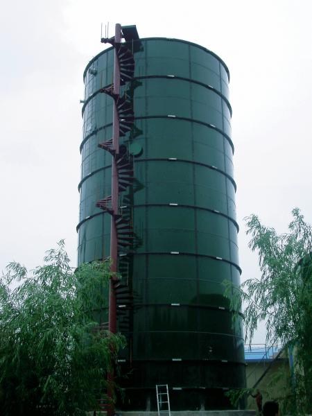 Quality Reliable Bolted Steel Storage Tanks IC Reactor With Three Phase Separator for sale