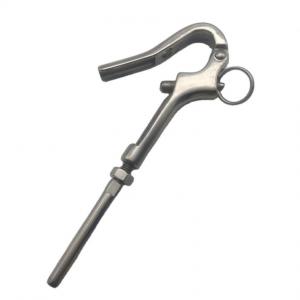 China Stainless Steel AISI316 Quick Release Pelican Hook with Swage End and State-of-the-Art wholesale