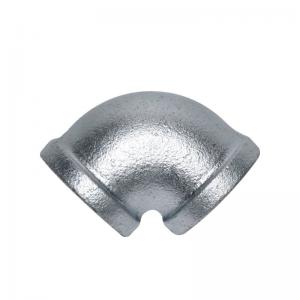 China NPT Threaded Plumbing Malleable Iron 90 Elbow Pipe Fitting / Galvanized Pipe Elbows wholesale