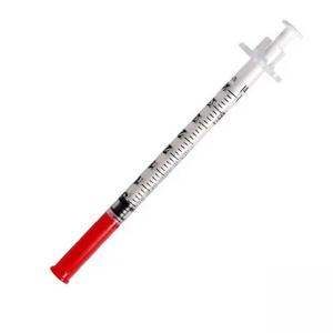China 0.5ml 1ml U40 U 100 Insulin Syringe With 27-31G Needle wholesale