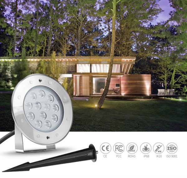 10W LED Spike Light Outdoor Landscape RGB Color LED Garden Light SS316L IP68